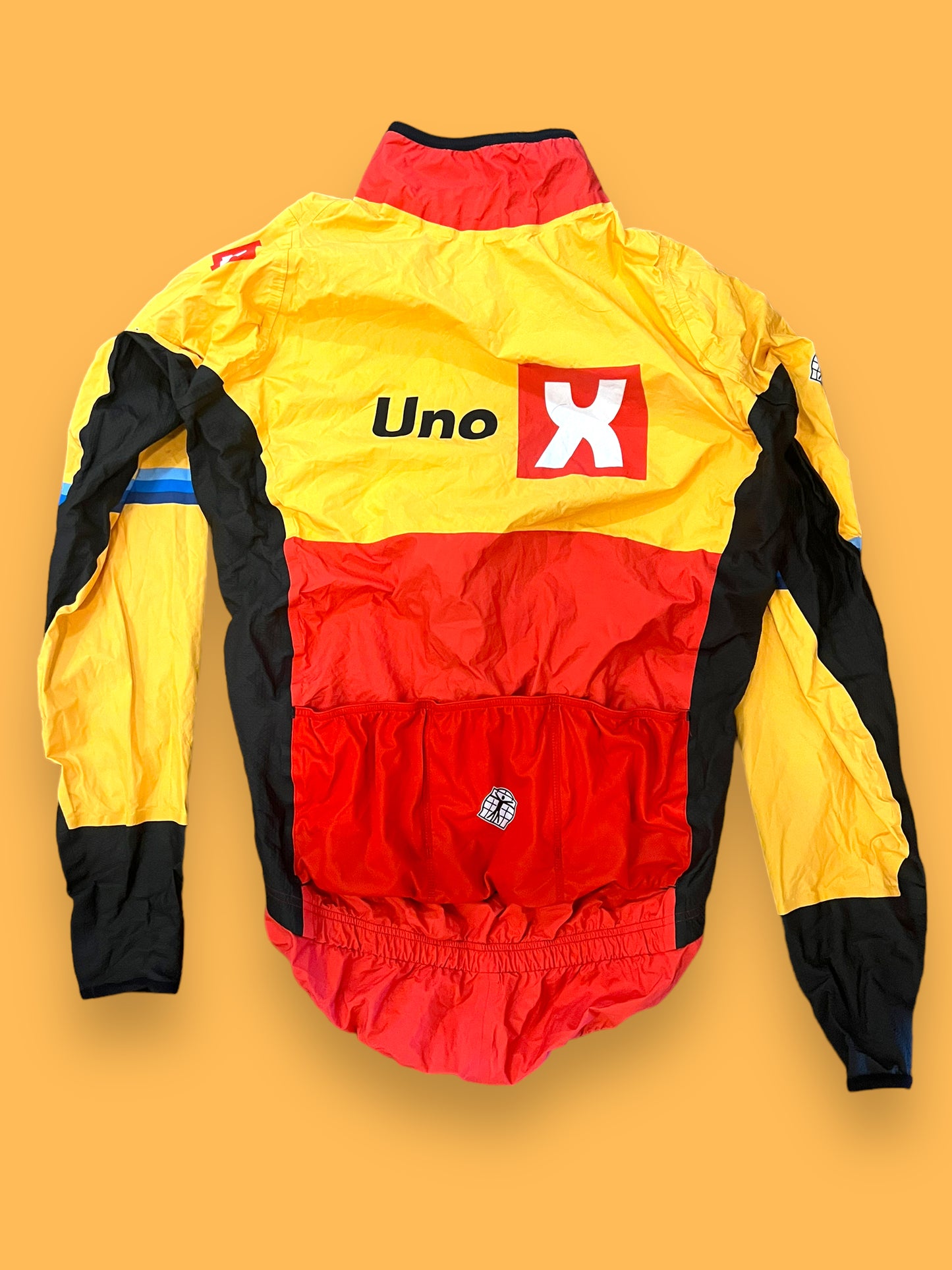 Rain Jacket European Champion Bands | Bioracer | Uno-X Pro Team | Pro Cycling Kit