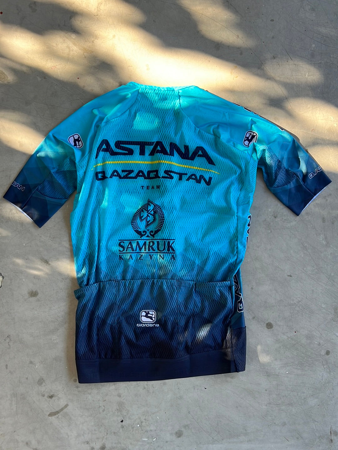 'FRC Lyte' Summer Jersey Short Sleeve | Giordana | Astana Qazaqstan | Pro-Issued Cycling Kit