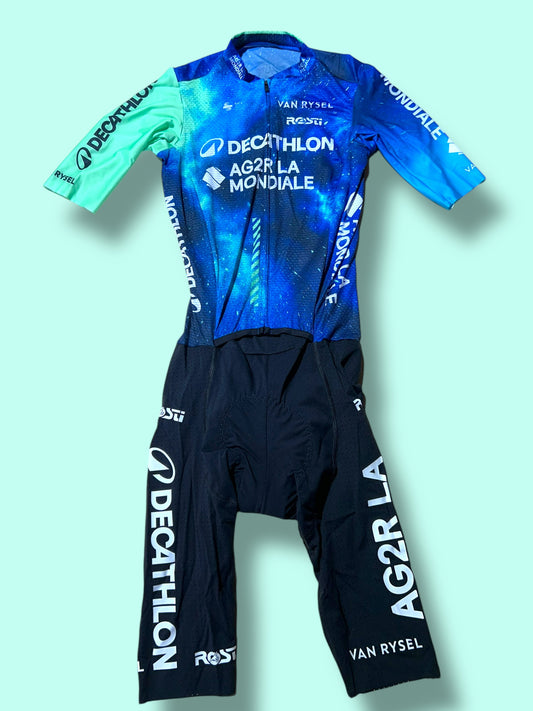 Aerosuit Summer FELIX GALL Roadsuit| Decathlon AG2R La Mondiale  | Rosti | Pro Cycling Kit