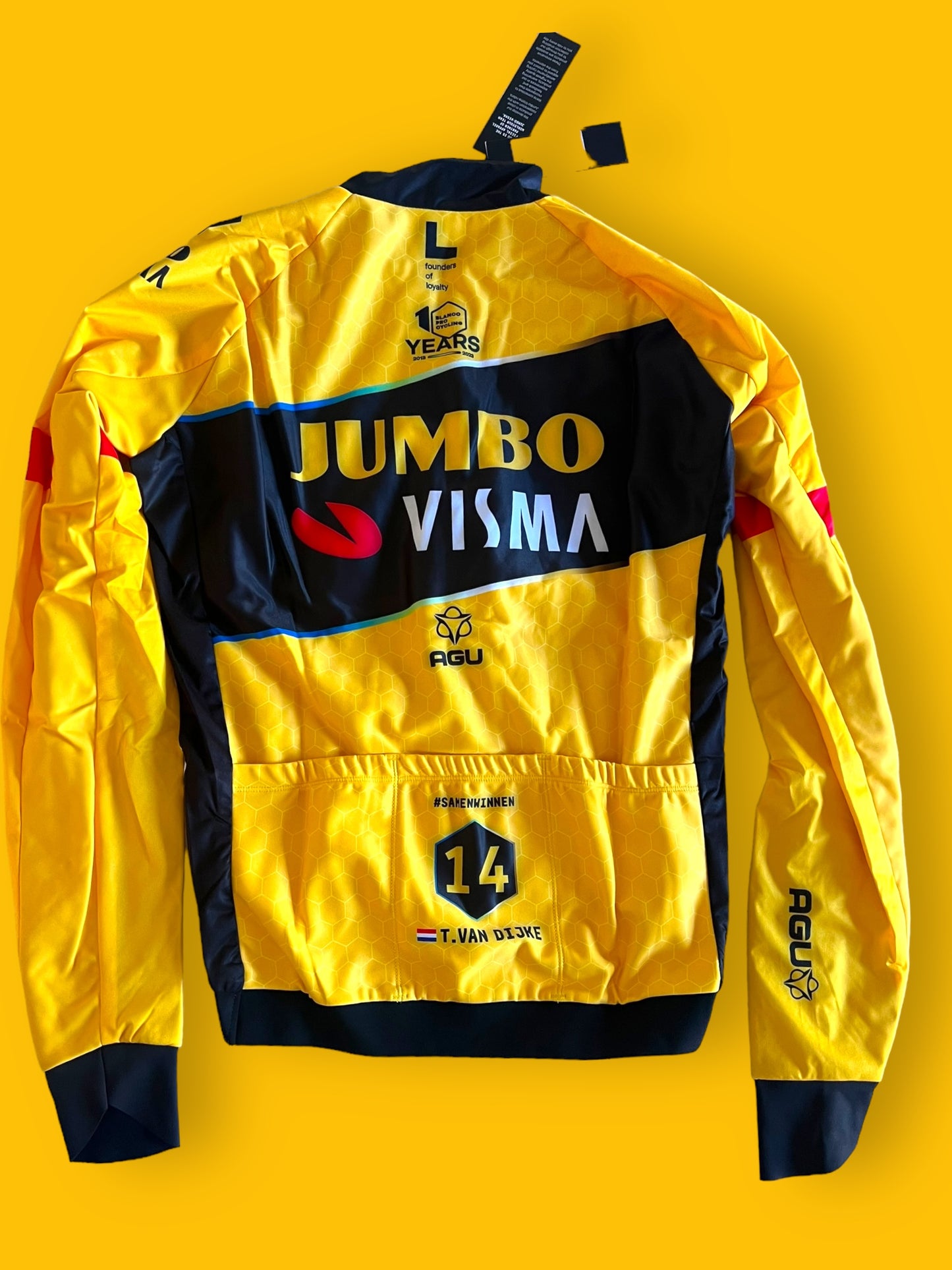 Winter Jacket Thermal Polartec | Agu | Jumbo Visma | Pro Cycling Kit