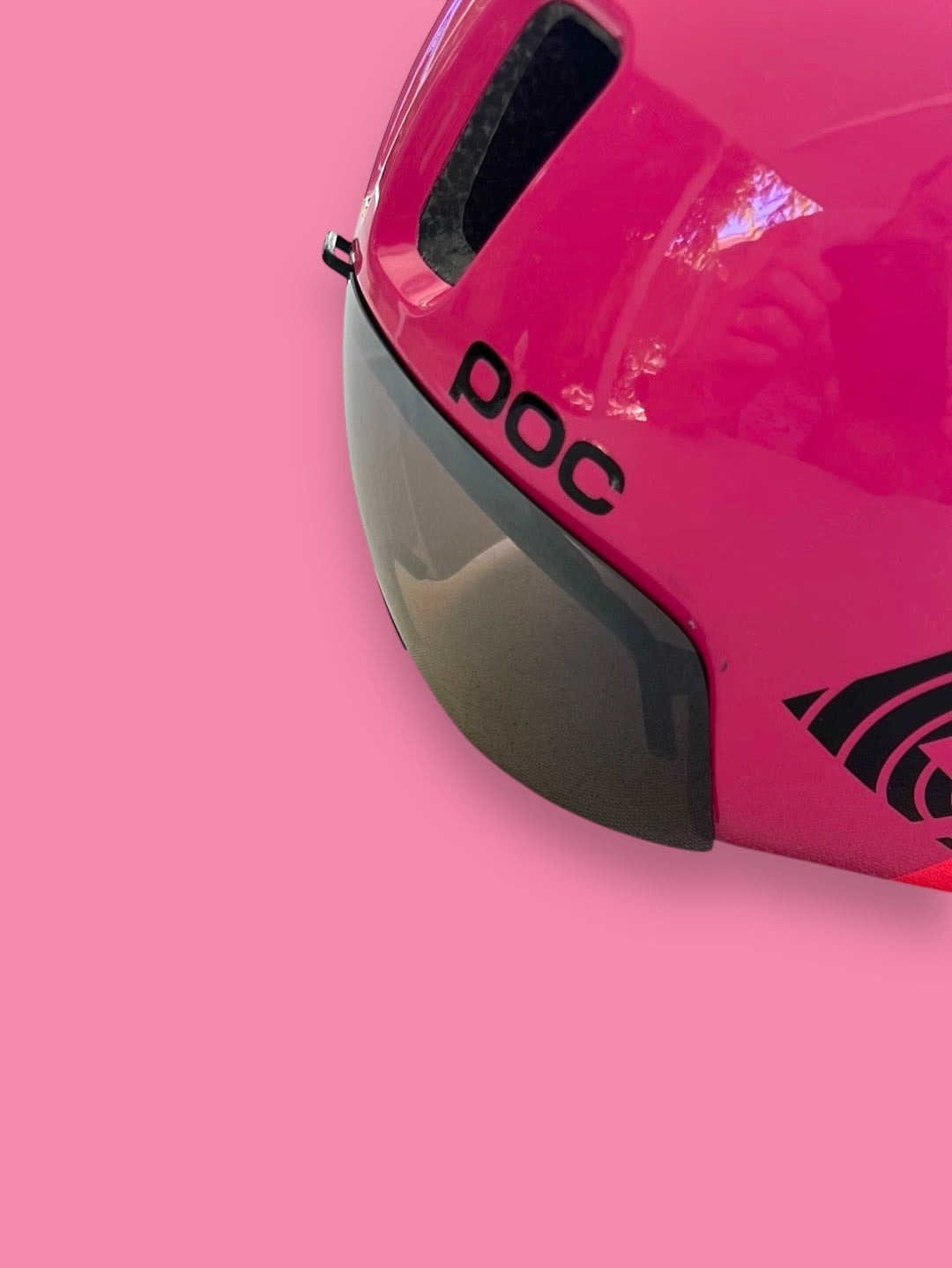 EF Education First | POC Procen TT Helmet | Pink | M | Pro-Issued Pro Team Kit