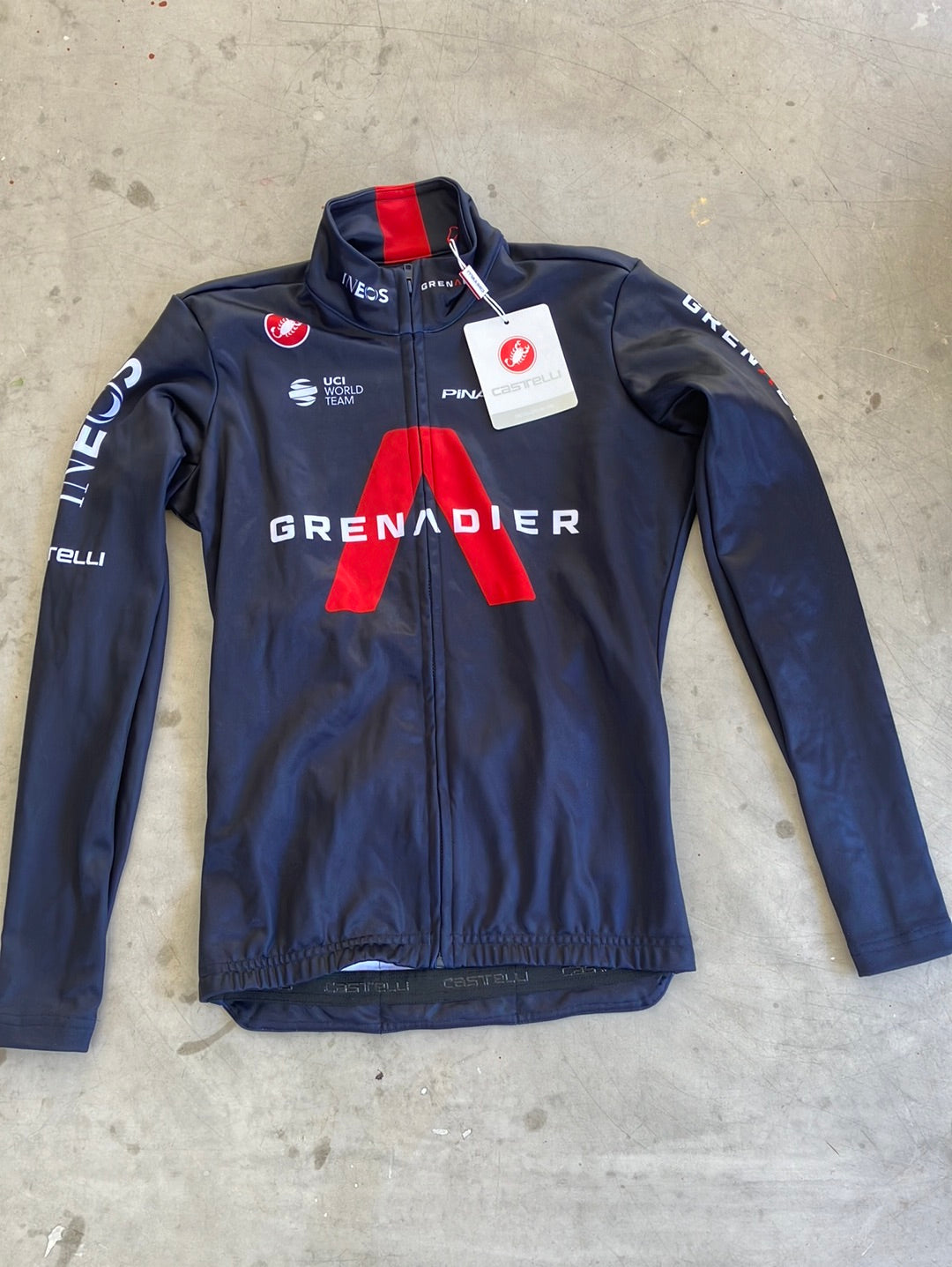 Long Sleeve Thermal Jersey | Castelli | Ineos Grenadiers Pro-Issued Cycling Kit