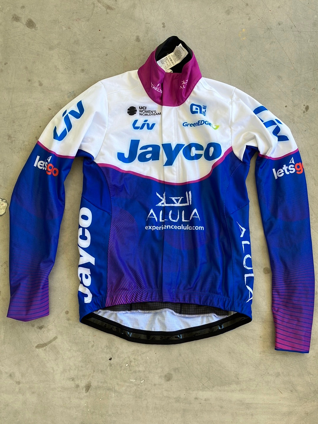 Women's Rain Jacket Waterproof Winter | Ale | Jayco Alula Women | Pro-Issued Cycling Kit