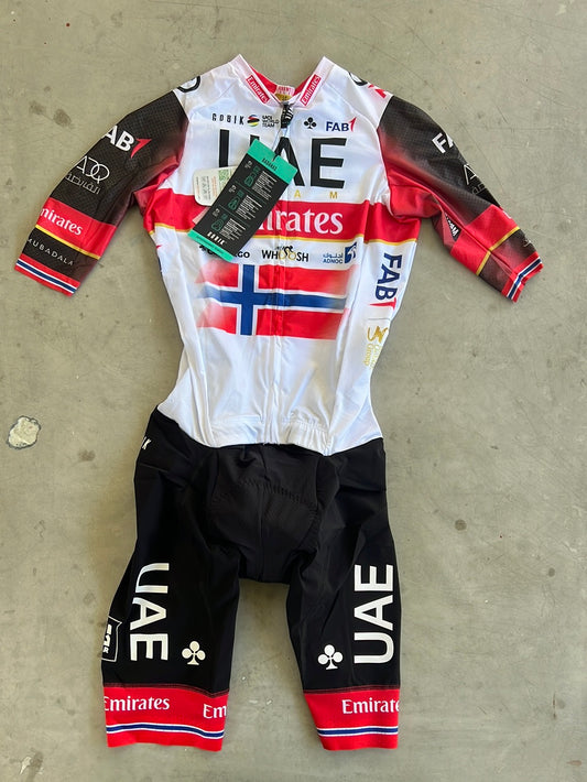 Road Suit - Norwegian National Champion | Gobik | UAE Emirates | Pro-Issued Cycling Kit