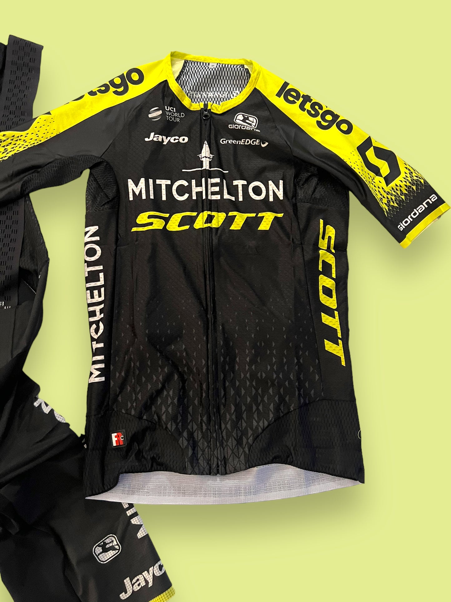 Cycling Kit Bundle - Summer Jersey & Summer Bib Shorts | Giordana | Mitchelton Scott Pro Team | Pro Cycling Kit