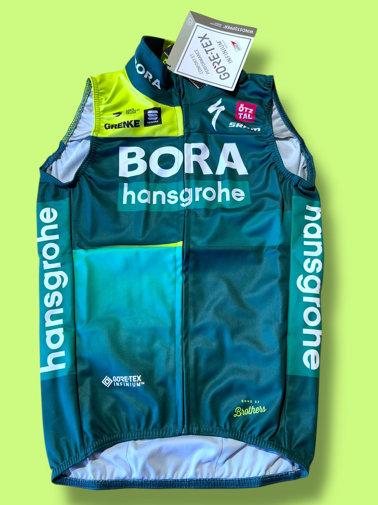 Vest Gilet  Team Issued Thermal Gore-Tex  Winter | Sportful | Bora Hansgrohe| Pro Cycling Kit