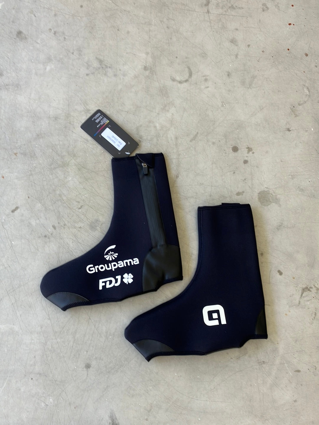 Winter Neoprene Overshoes Thermal Booties | Ale | Groupama Française des Jeux | Pro Cycling Kit