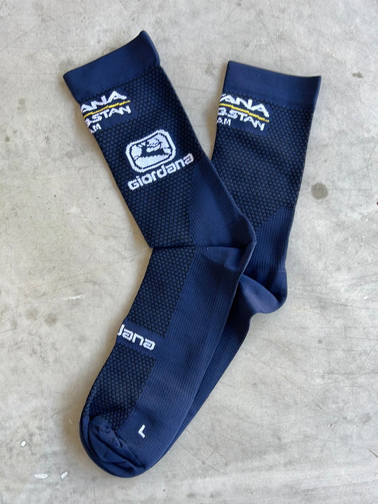 Team Race Socks | Giordana | Astana Qazaqstan | Pro-Issued Cycling Kit