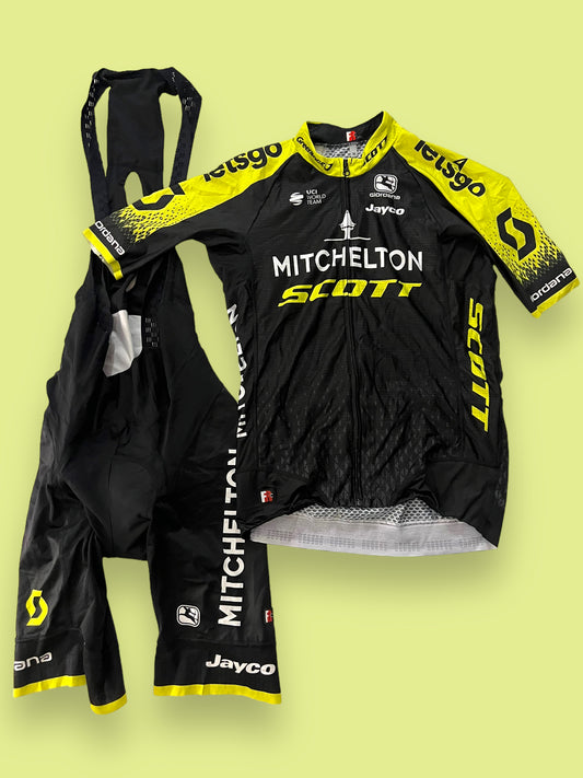 Cycling Kit Bundle - Short Sleeve Jersey & Bib Shorts | Giordana | Mitchelton Scott Pro Team | Pro Cycling Kit