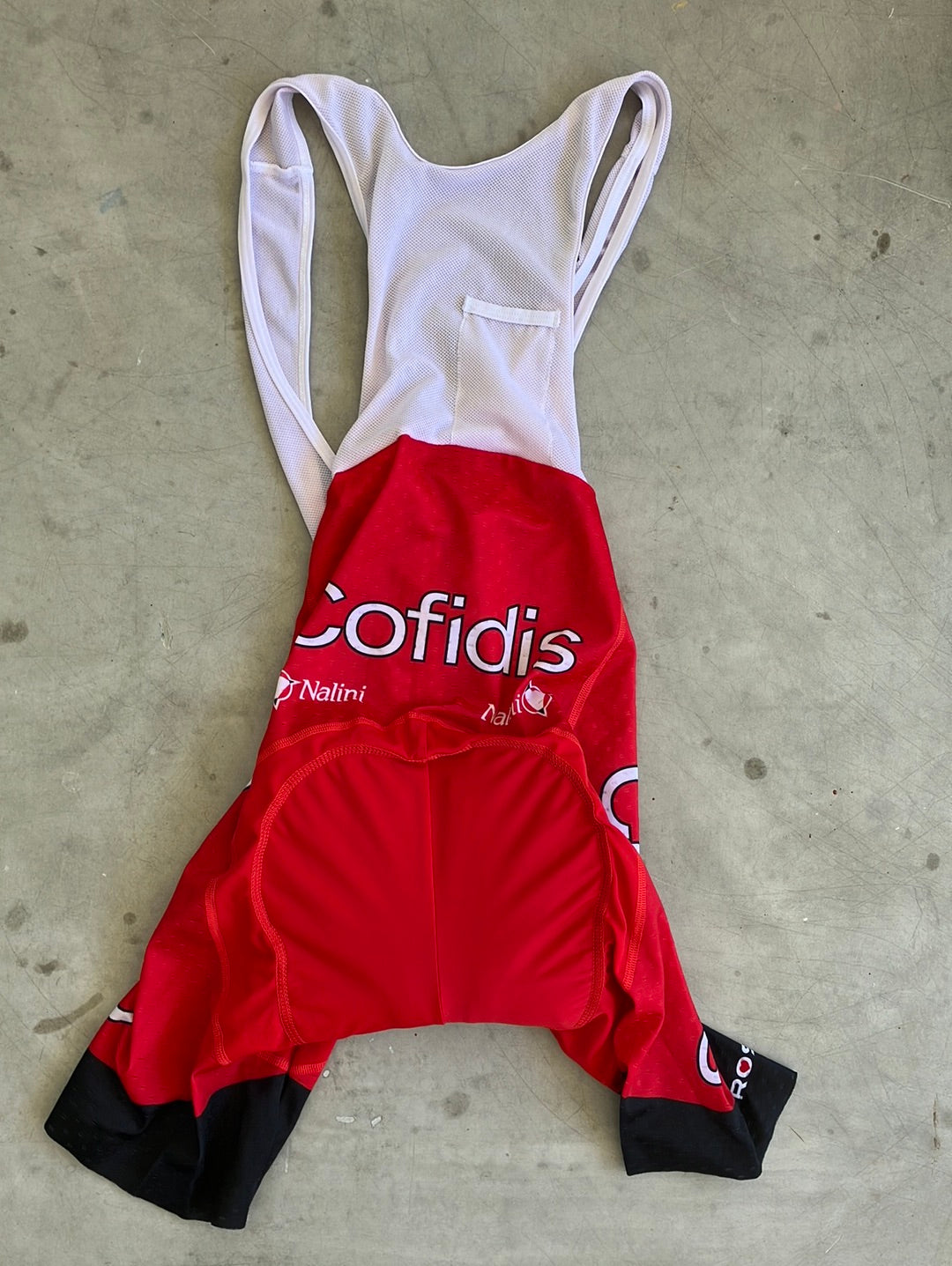 Cofidis | Nalini Summer Bib Shorts | Red | Pro-Issued Pro Team Kit