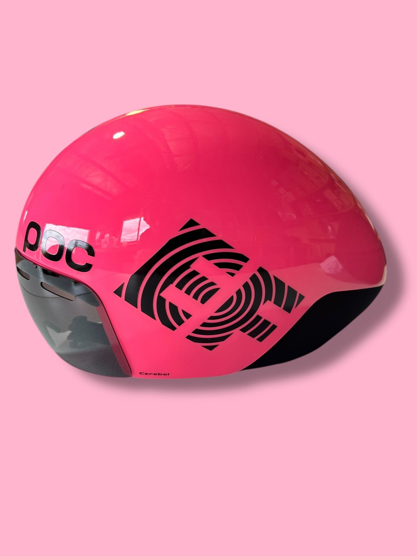 POC Cerebel Helmet TT Triathlon Racing |  EF Education First  | Pro Cycling Kit