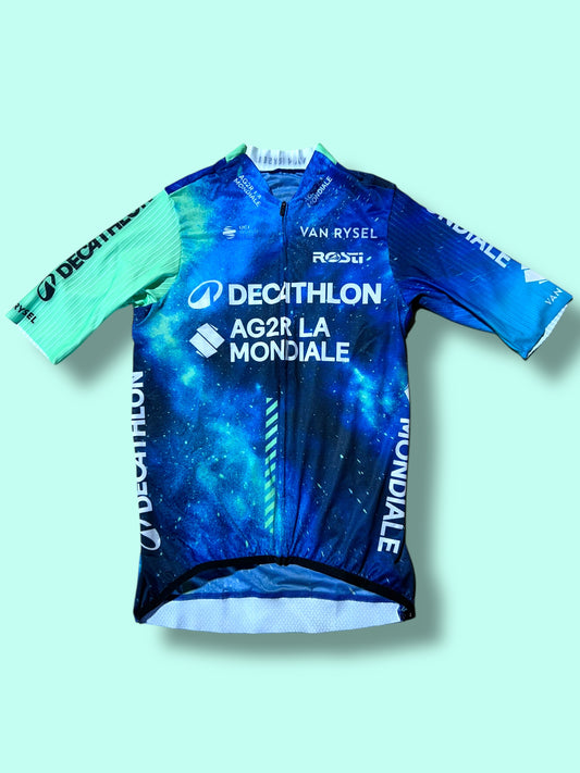 Aero Jersey BAUDIN Short Sleeve Racing Maillot   | Decathlon AG2R La Mondiale  | Rosti | Pro Cycling Kit