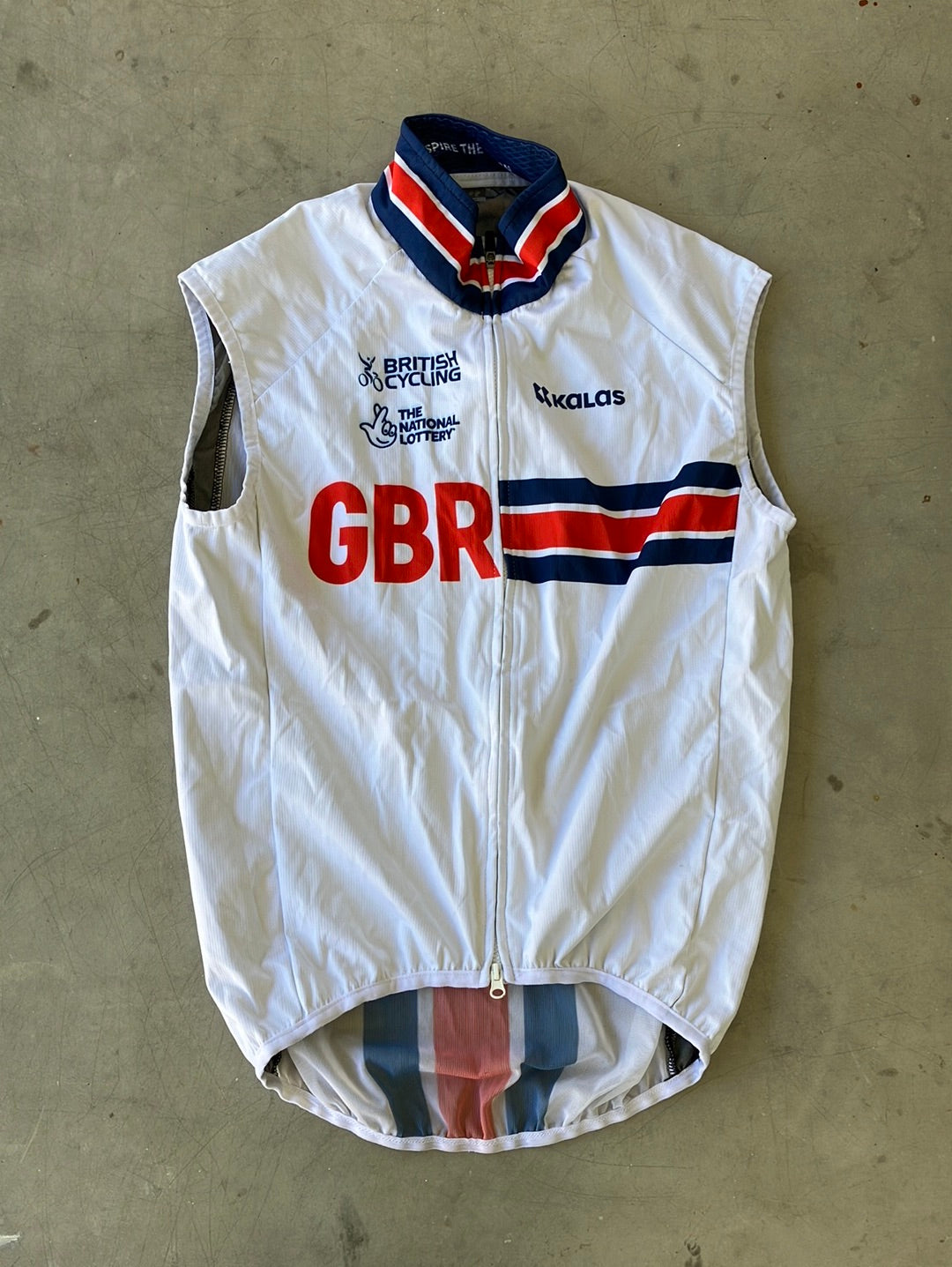 Vest Gilet / Winter Cycling Wind Vest | Kalas | Team GB Great Britain - British Cycling GBR | Pro Cycling Kit