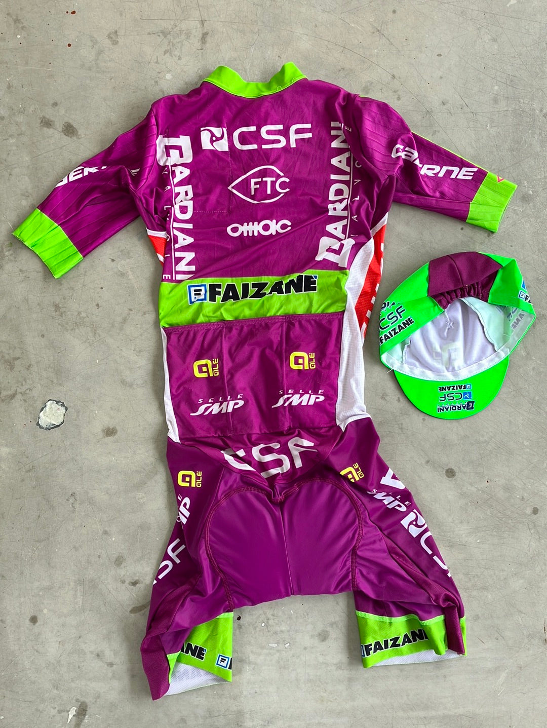 Bardiani | Ale Road Suit | S | Pro-Issued Team Kit