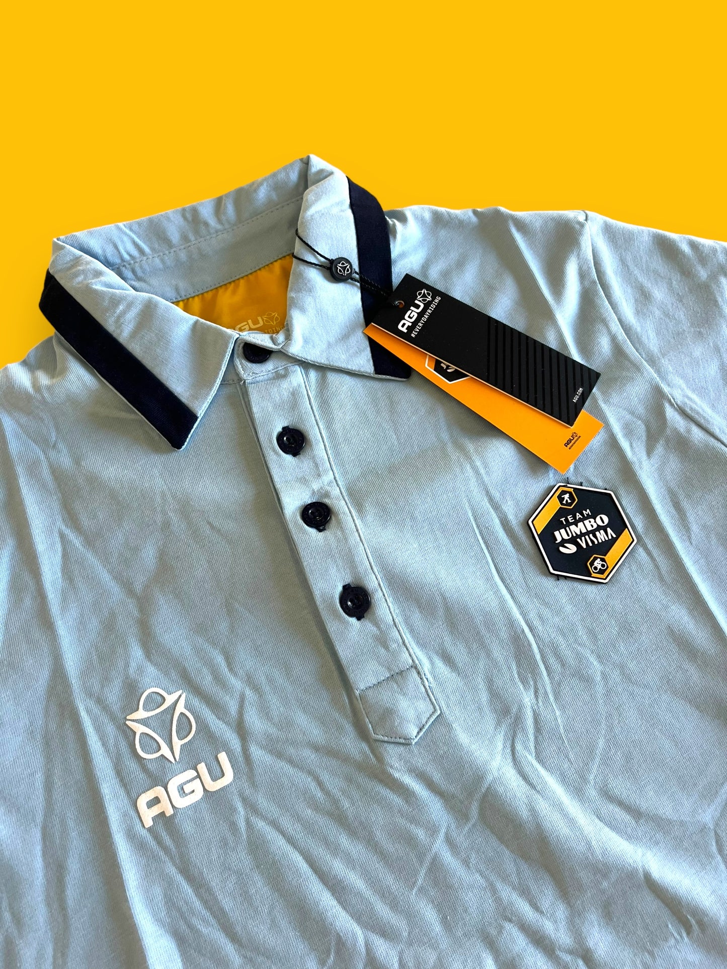 Casual Polo Shirt | Agu | Jumbo Visma | Pro Cycling Kit