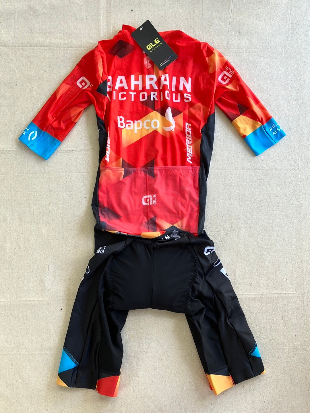 Aero Suit | Ale | Team Bahrain Victorious | Pro Cycling Kit