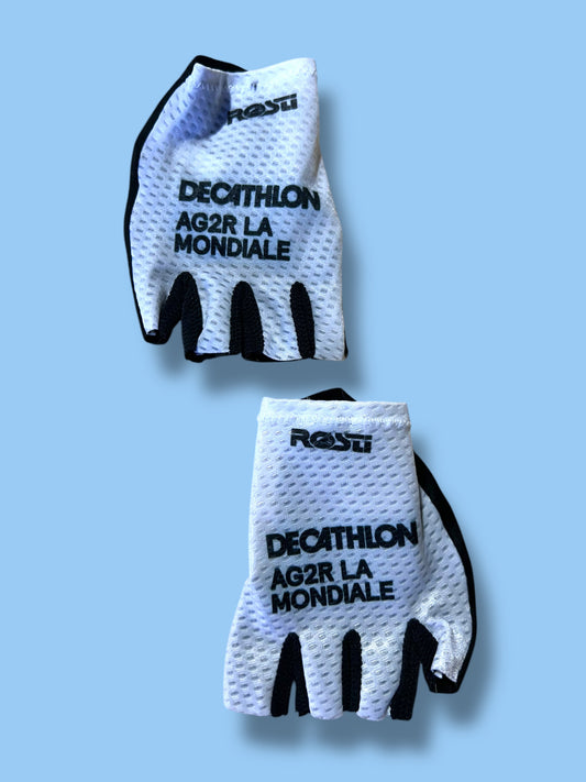 Gloves Mitts Summer Gants | Decathlon AG2R La Mondiale  | Rosti | Pro Cycling Kit