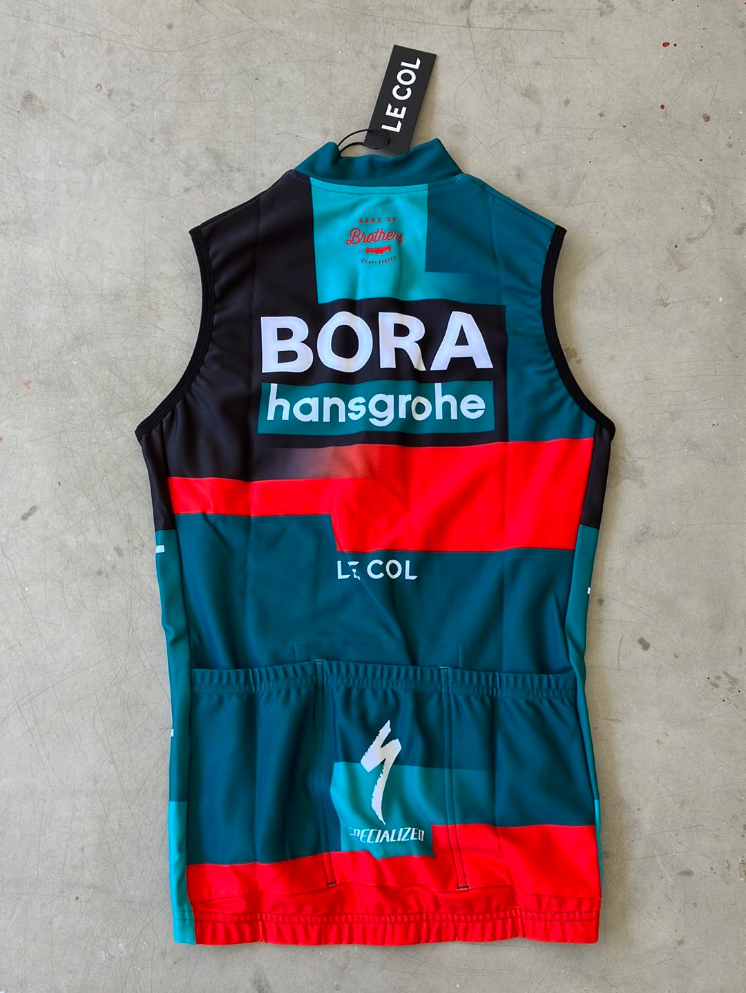 'Aqua-Zero' Vest / Gilet - Thermal Waterproof Winter Gabba Vest | Le Col | Bora Hansgrohe | Pro-Issued Cycling Kit