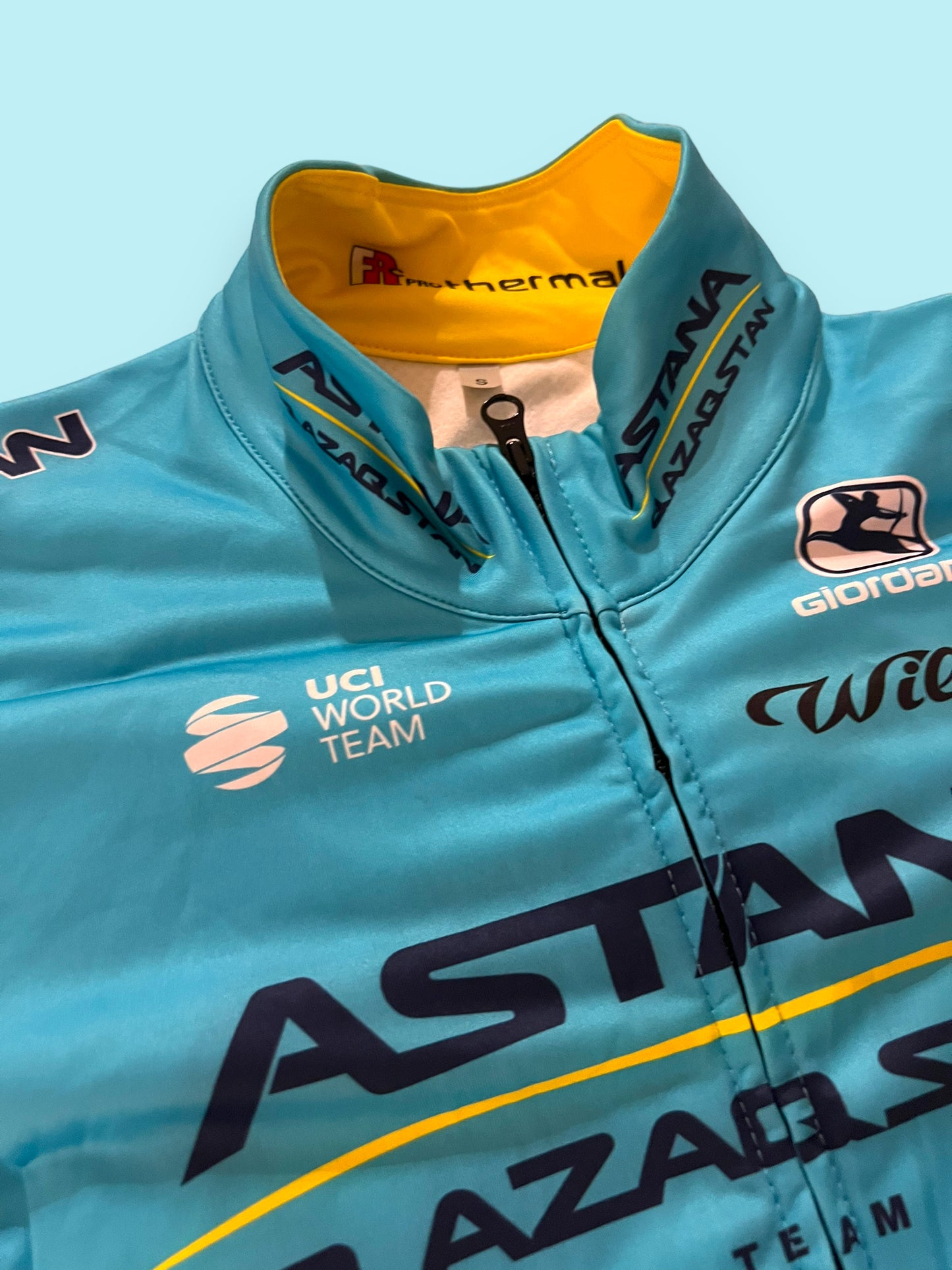 Short Sleeve Jersey FR-C Pro Thermal | Giordana |  Astana | Pro Cycling Kit