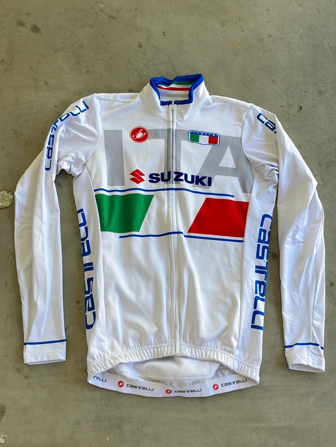 Winter Jersey Long Sleeve Thermal | Castelli | Italy/Italia National Team | Pro Cycling Kit