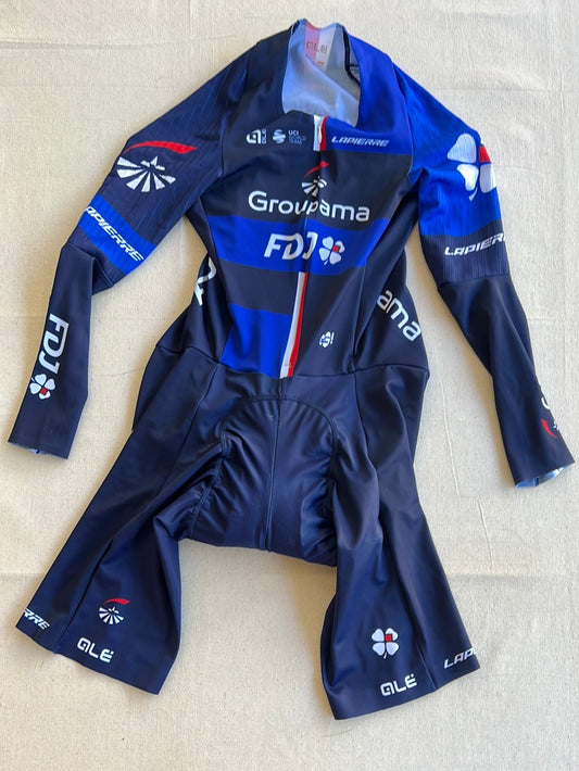 TT Suit / Skinsuit - Aerodynamic Race Suit / Skinsuit | Ale | Groupama Française des Jeux FDJ | Pro Cycling Kit