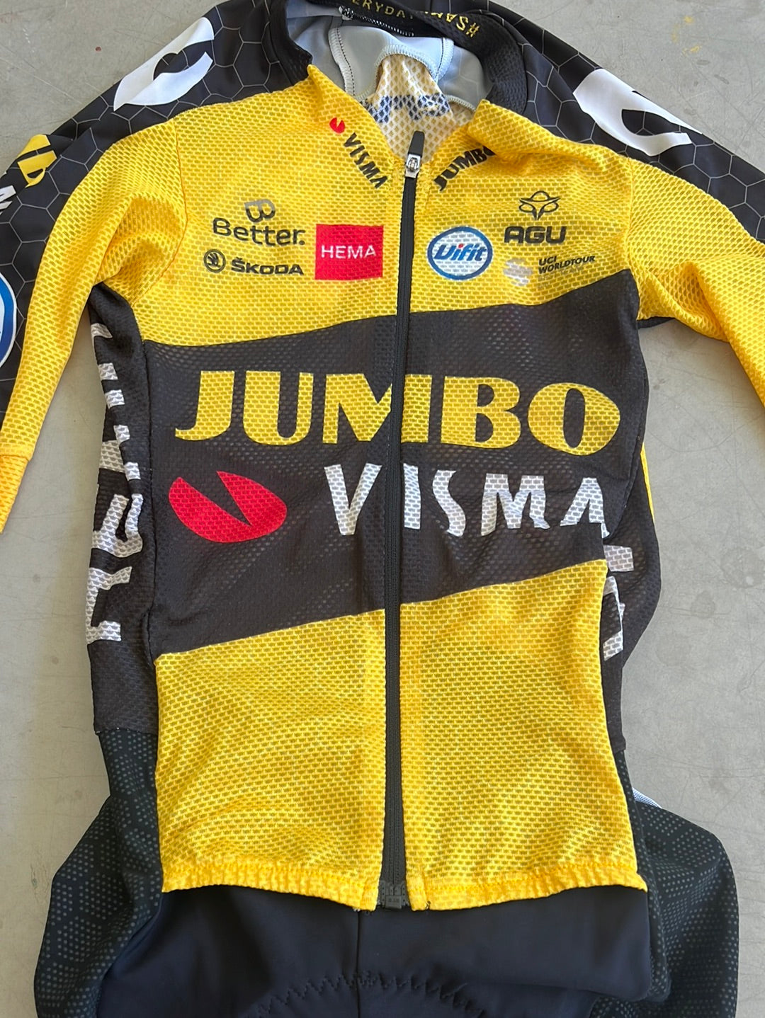 Jumbo Visma Signed Roadsuit / Aero suit  | Agu | Jumbo Visma  | Pro Cycling Kit