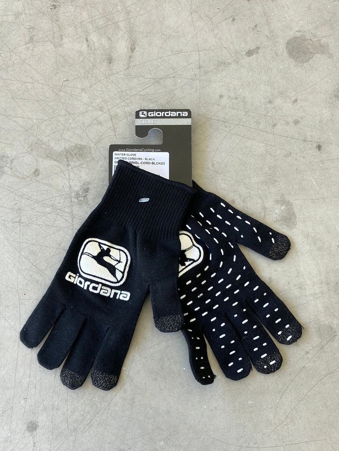 Thermal Winter Wool Gloves Long FInger  | Giordana | Mitchelton Scott | Pro Cycling Kit