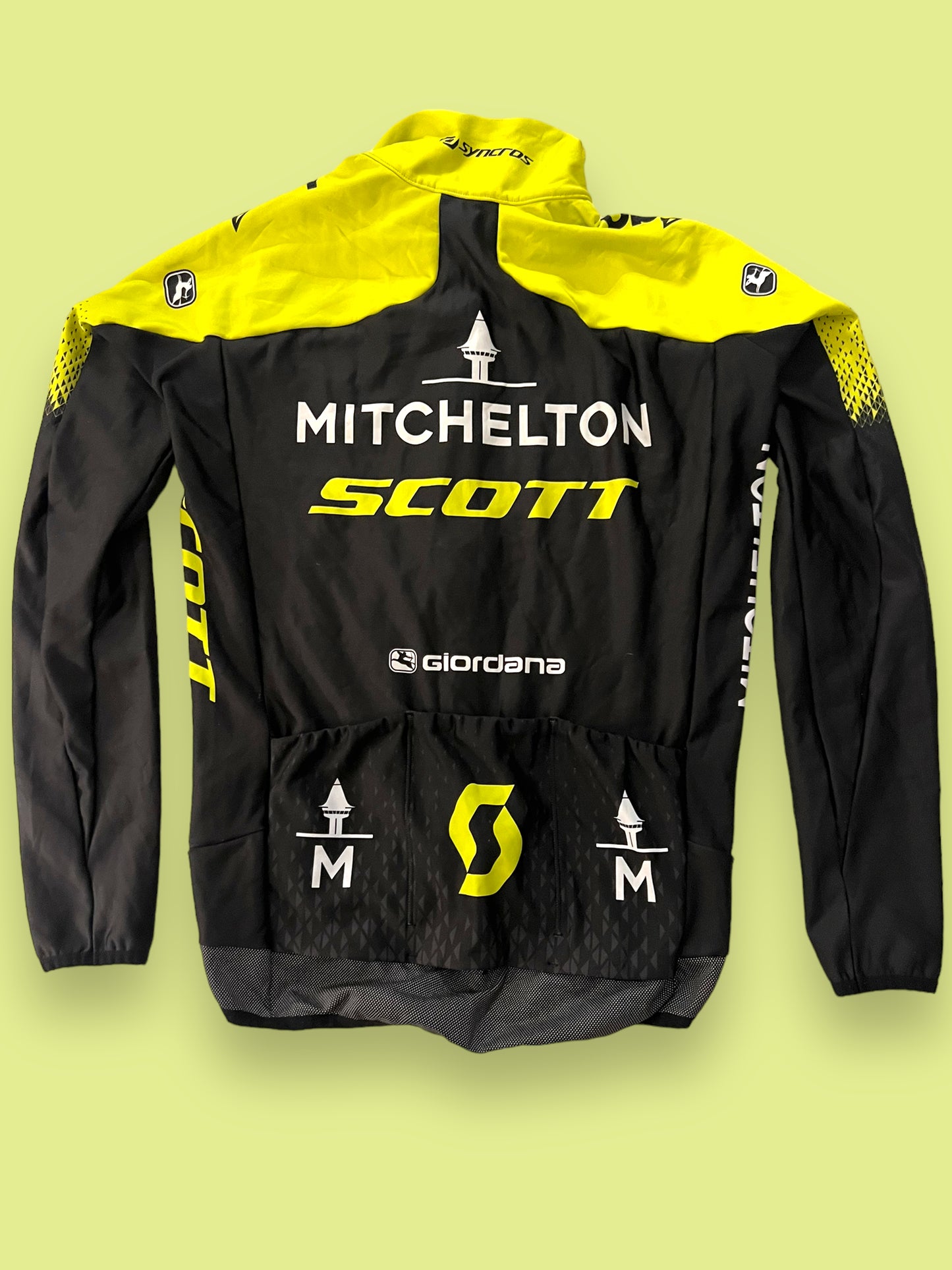 Thermal Gabba Jacket Long Sleeve | Giordana | Mitchelton Scott Pro Team | Pro Cycling Kit