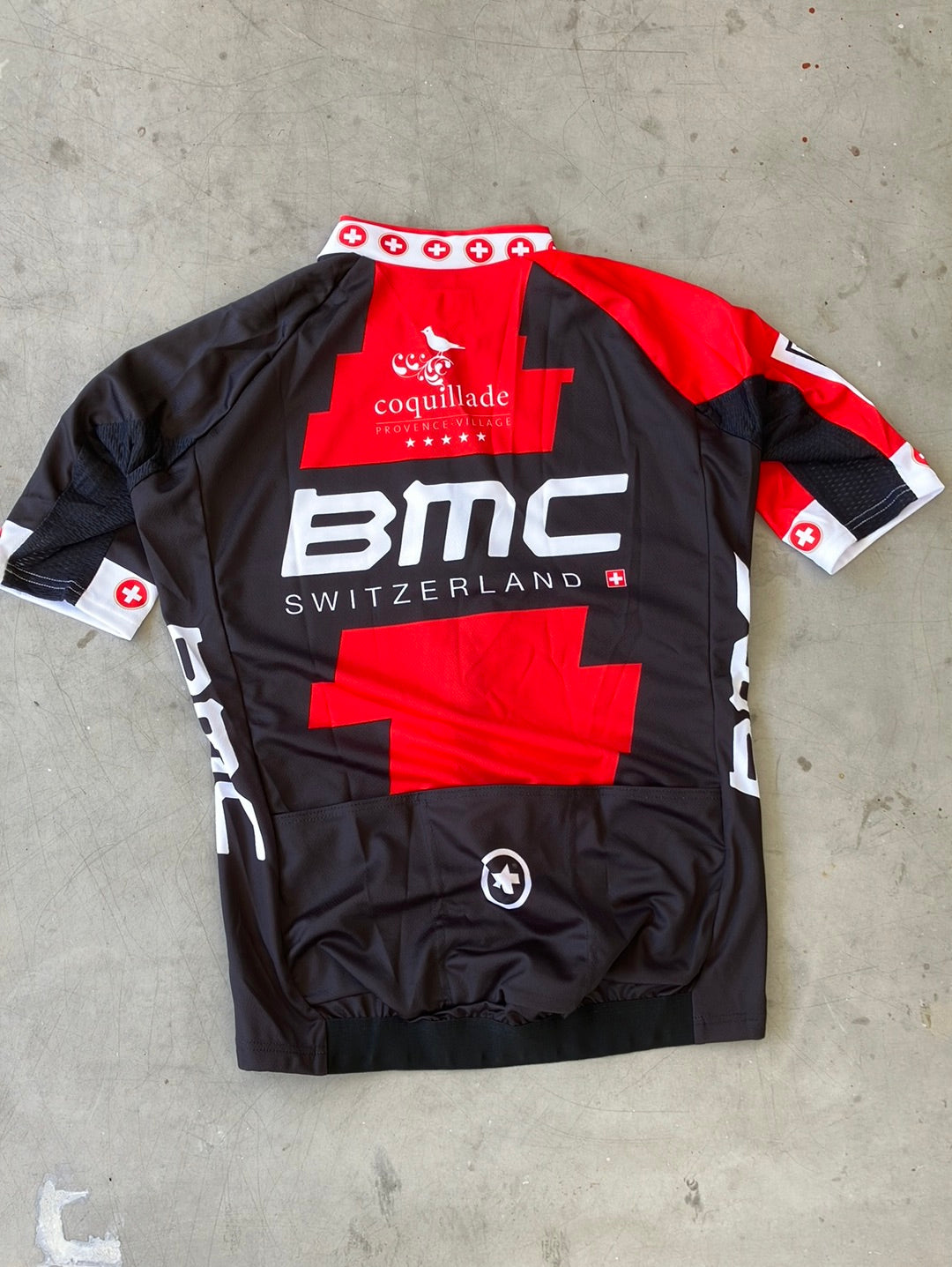 Midweight Jersey Short Sleeve Switzerland Champion | Assos | BMC Tag Heuer | Pro Cycling Kit