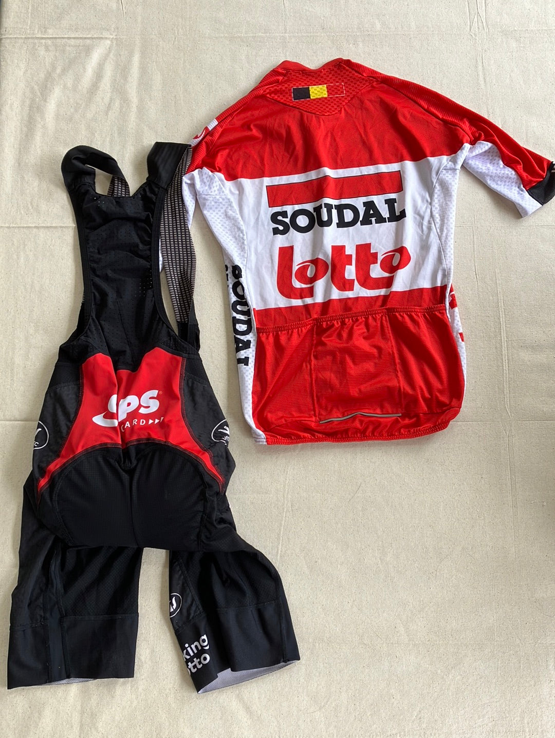 Jersey & Bib Shorts Bundle | Vermarc | Lotto Soudal | Pro Team Cycling Kit