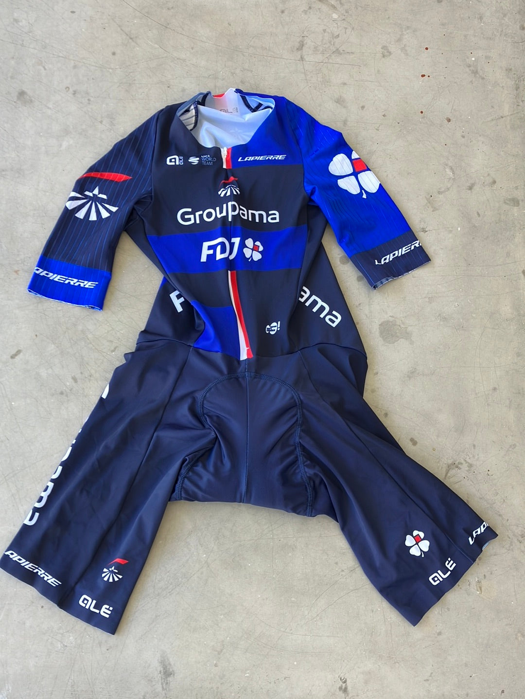 Long Sleeve TT Suit | Ale | Groupama Française des Jeux | Pro Cycling Kit