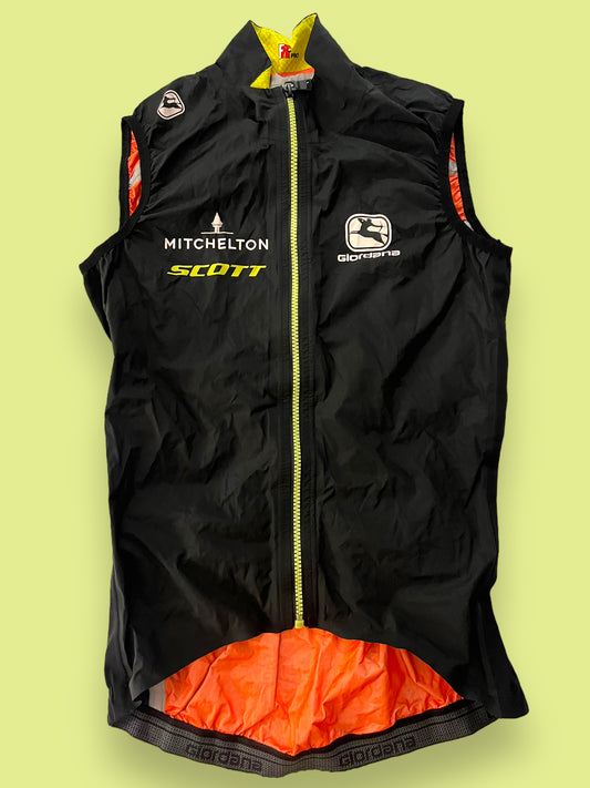 Waterproof Rain Vest / Gilet | Giordana | Mitchelton Scott Pro Team | Pro Cycling Kit