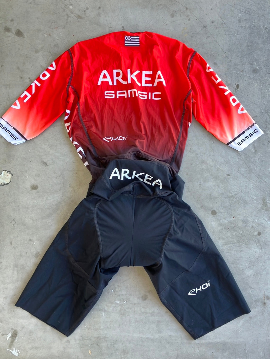 Summer Road Suit Short Sleeve | Ekoi | Arkea Samsic | Pro-Issued Cycling Kit