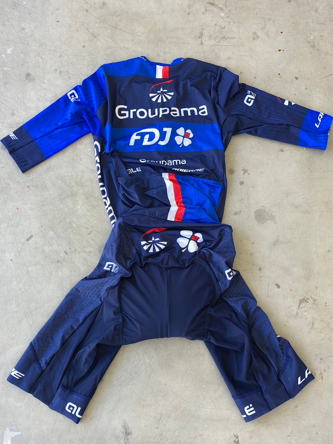 Summer Road Suit / Short Sleeve Aerosuit | Ale | Groupama Française des Jeux | Pro Cycling Kit