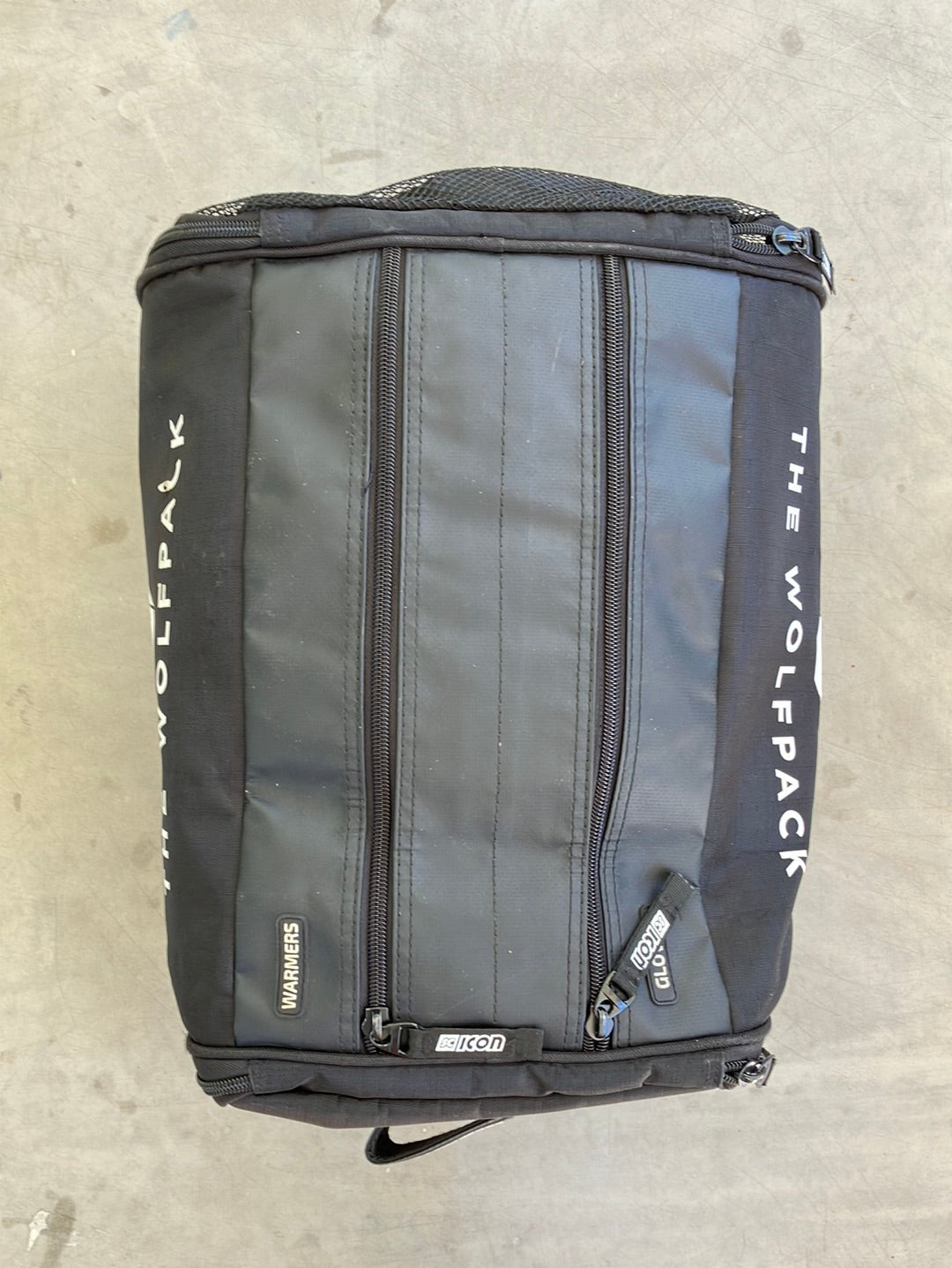 Soudal / Deceuninck Quick-Step | Sicon Wolfpack Rain Bag | Black | Pro-Issued Team Kit