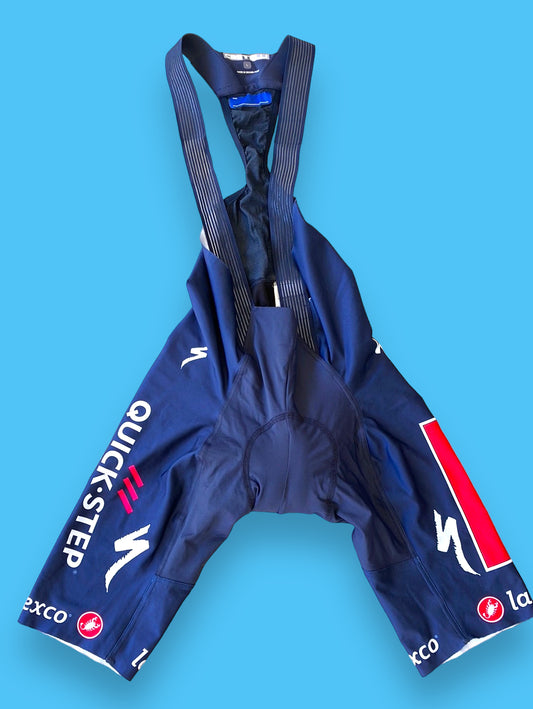 Bib shorts | Castelli| Blue | Quick-Step Alpha Vinyl / Soudal  | Pro Cycling Kit