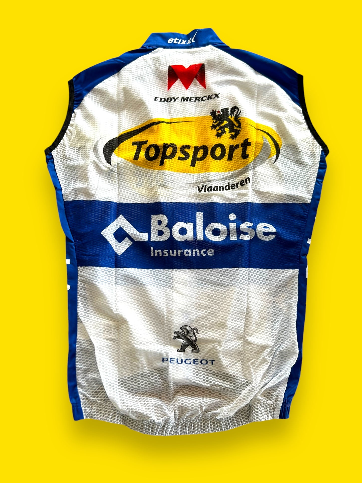 Wind Vest / Gilet | Vermarc | Sport Vlaanderen / Baloise | Pro Team Cycling Kit