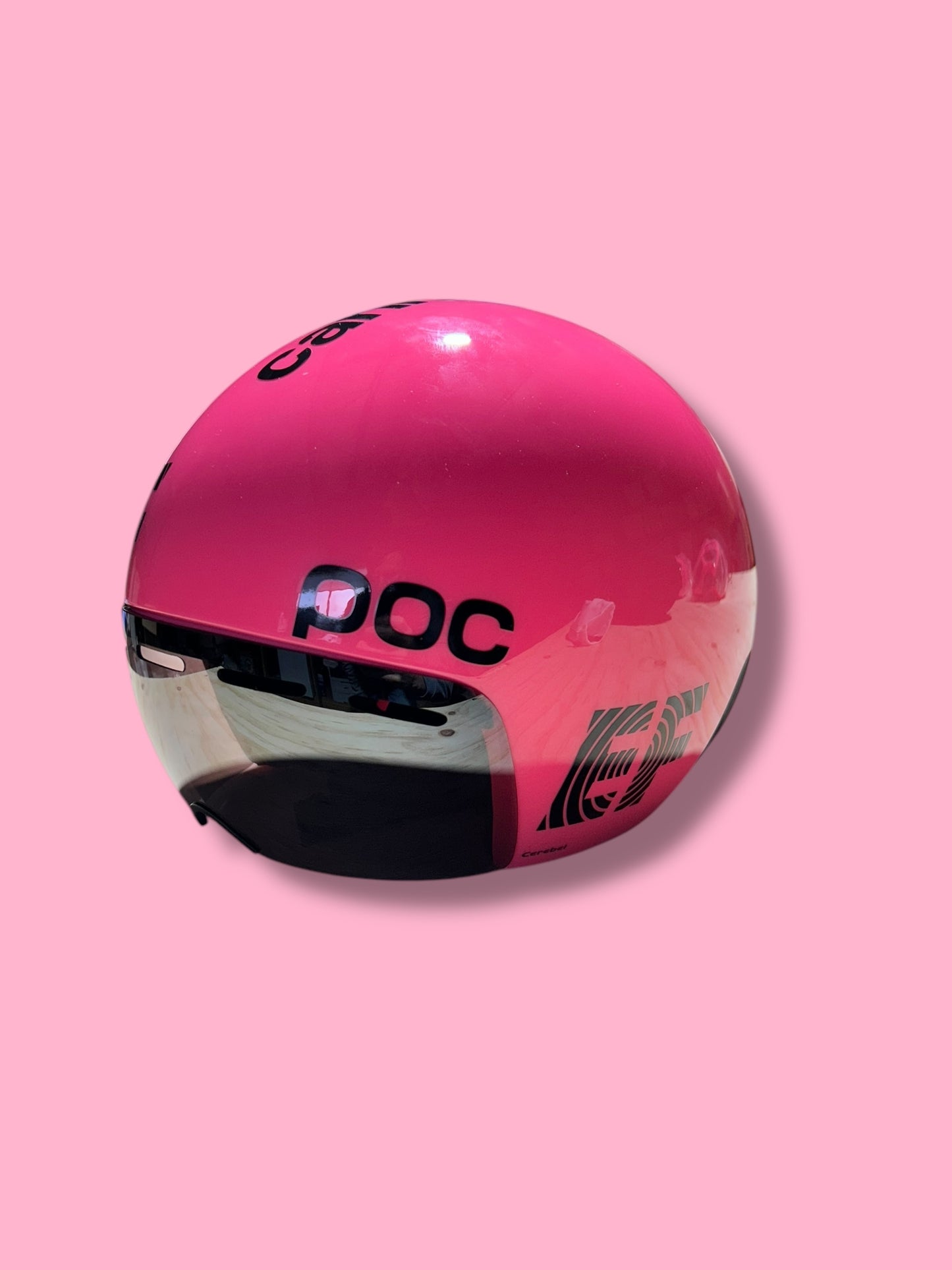 POC Cerebel Helmet TT Triathlon Racing Cannondale |  EF Education First  | Pro Cycling Kit