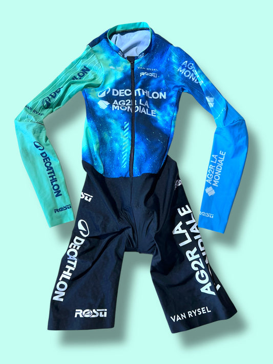 TT Suit Time Trial Aerosuit GALL CLM  | Decathlon AG2R La Mondiale  | NoPinz | Pro Cycling Kit