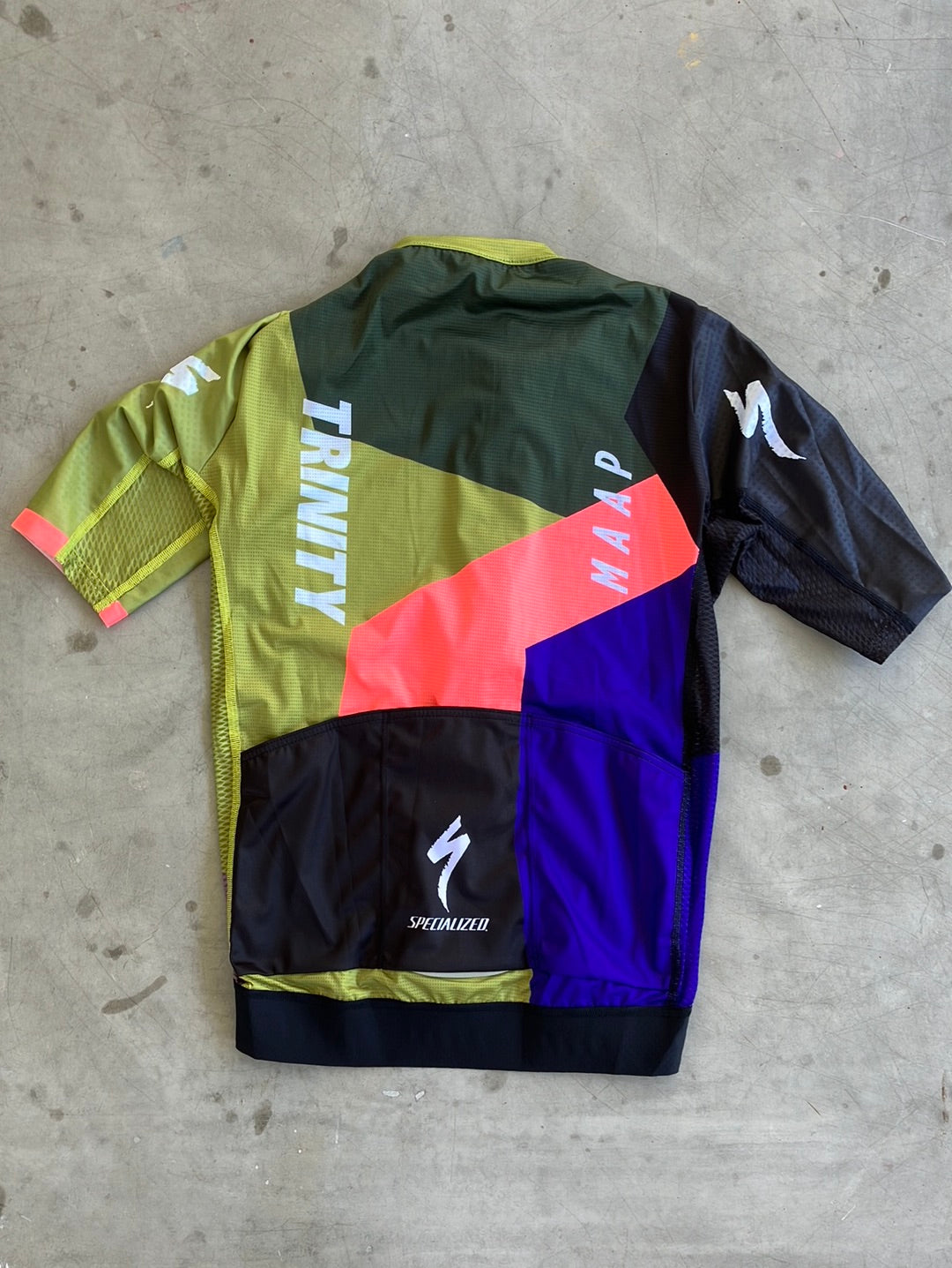 Trinity Specialized | Specialized Race Aero Jersey | S | Green | Pro-Issued Pro Team Kit