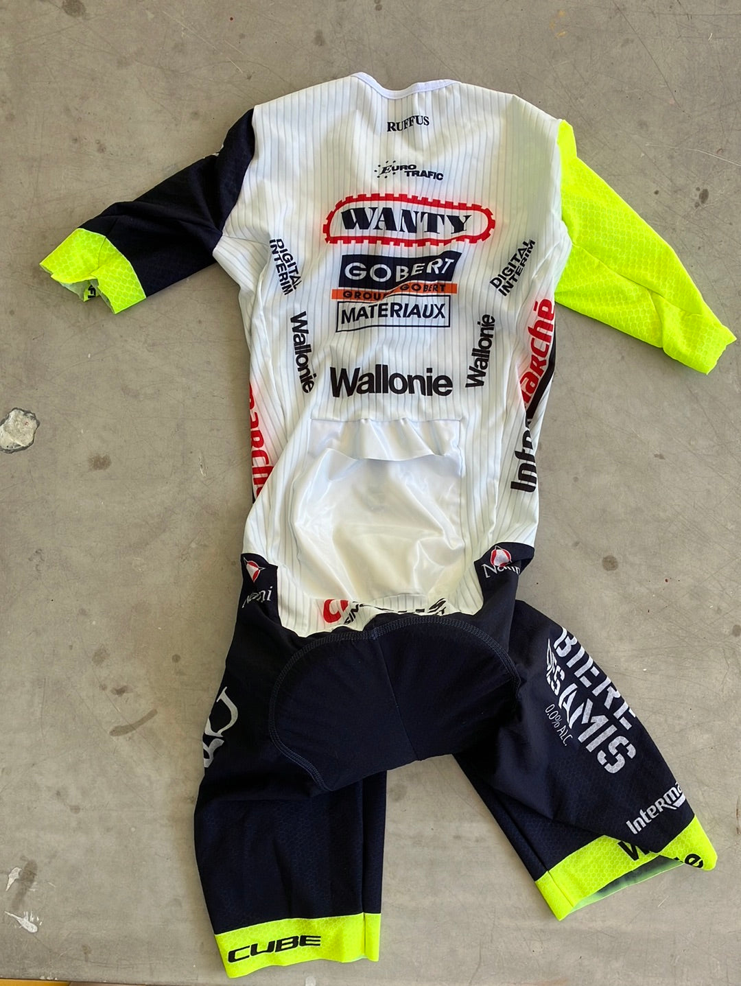 Intermarche | Nalini - TT Suit (clearance) | M | Pro-Issued Team Kit