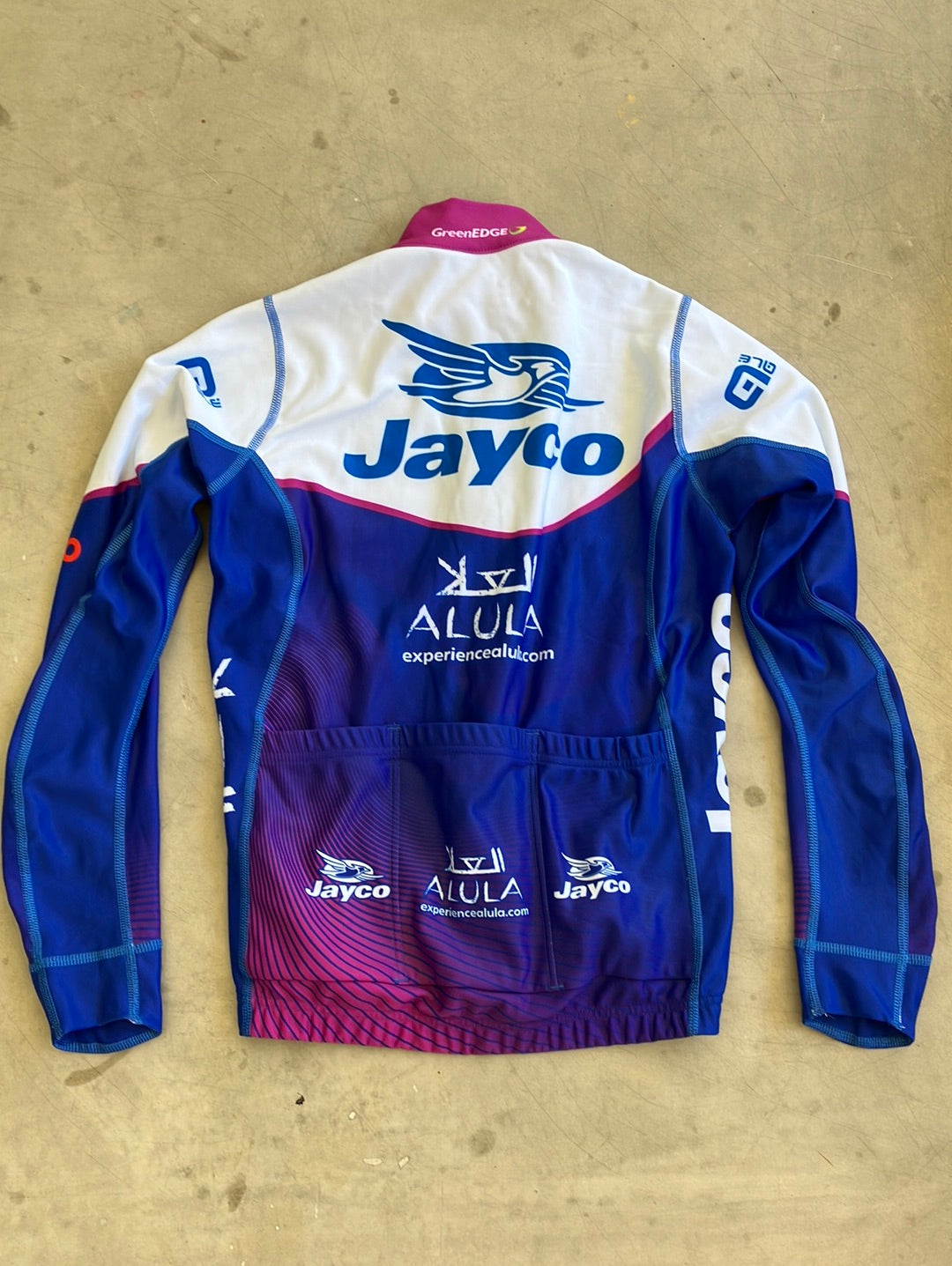 Women's Winter Jersey Long Sleeve | Ale | Jayco Alula Women | Pro-Issued Cycling Kit