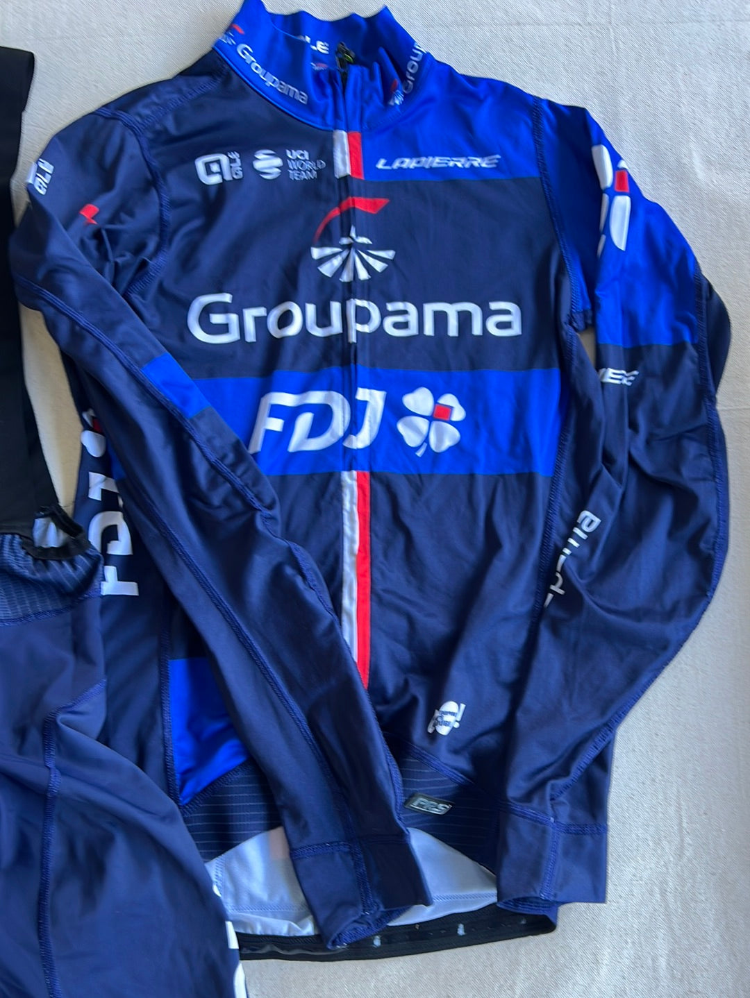 Cycling Kit Bundle - Long Sleeve Jersey and Bib Shorts | Ale | Groupama Française des Jeux | Pro Cycling Kit