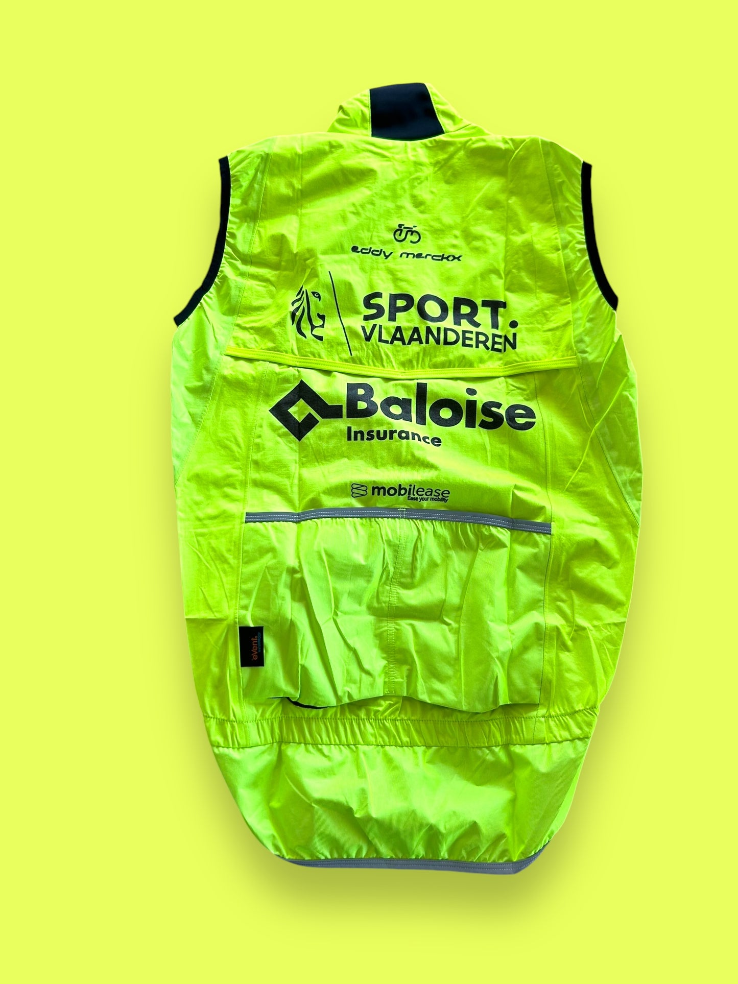 Rain Vest / Gilet | Vermarc | Sport Vlaanderen / Baloise | Pro Team Cycling Kit