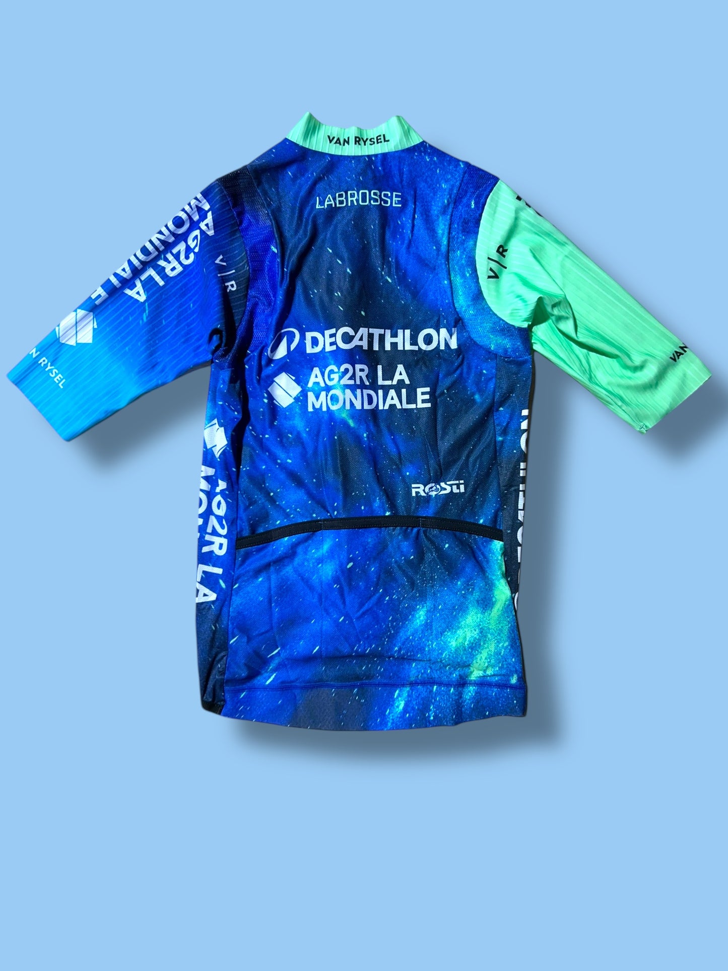 Aero Jersey Short Sleeve Racing Maillot   | Decathlon AG2R La Mondiale  | Rosti | Pro Cycling Kit