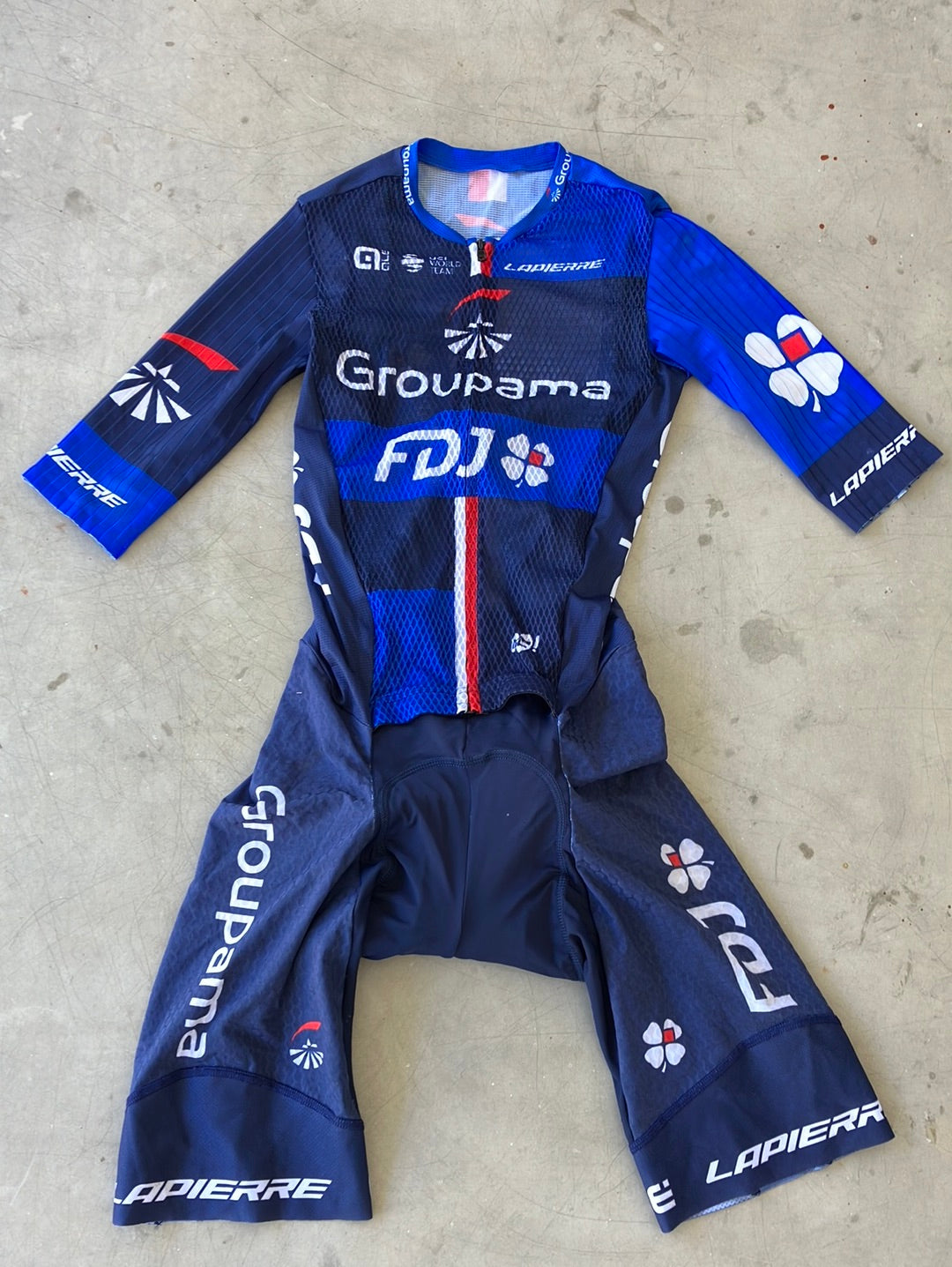 Summer Road Suit / Short Sleeve Aerosuit | Ale | Groupama Française des Jeux | Pro Cycling Kit