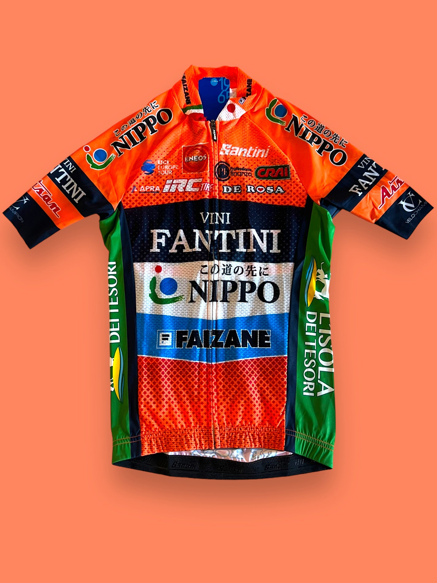 nippo vini fantini cycling kit