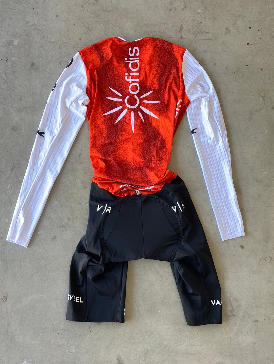 TT Suit / Aero Suit Long Sleeve Womens | Van Rysel | Cofidis Womens | Pro Cycling Kit