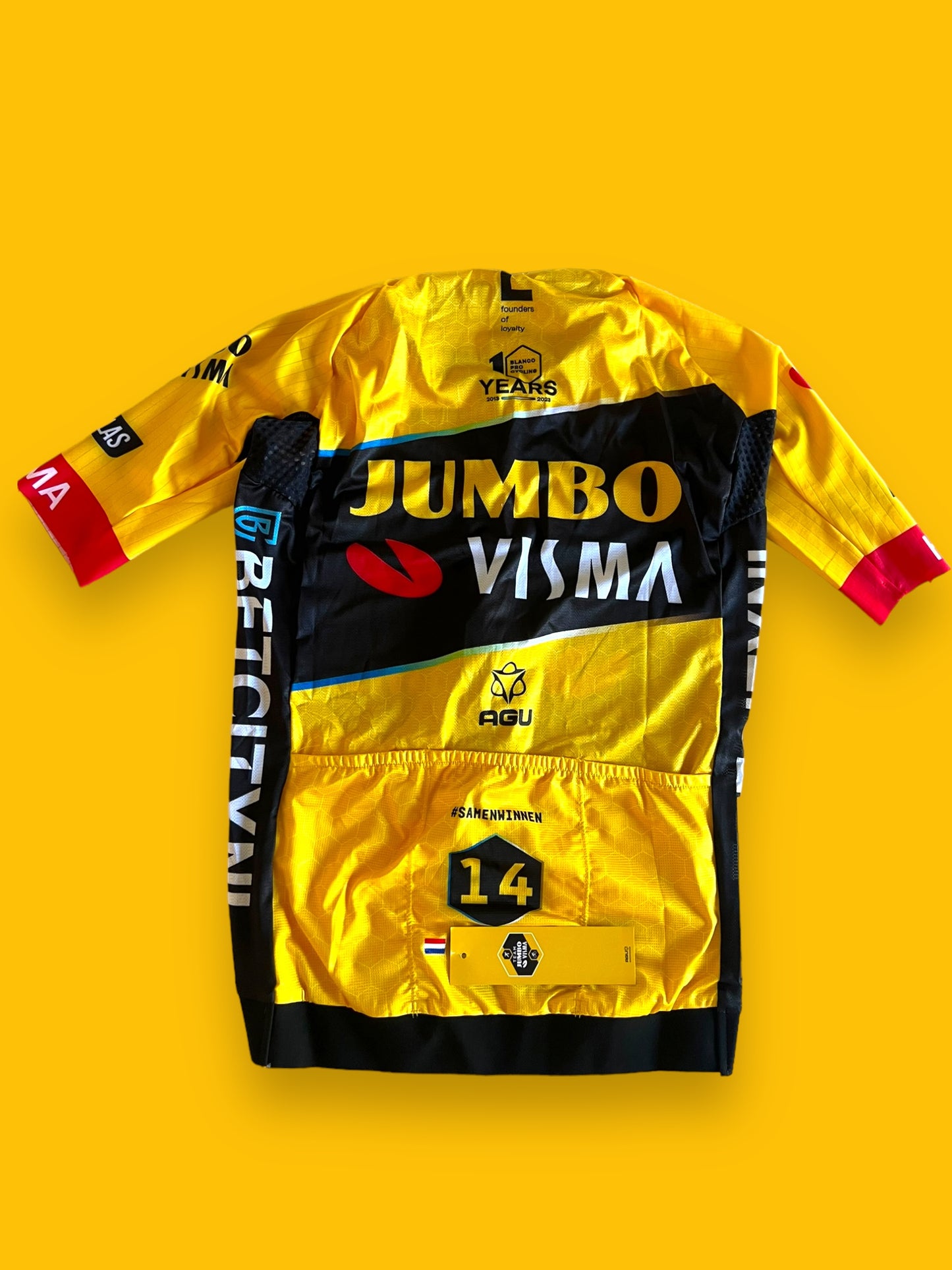 Summer Jersey Short Sleeve | Agu | Jumbo Visma | Pro Cycling Kit