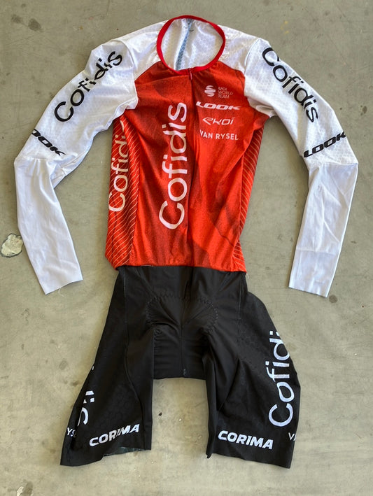 Long Sleeve TT Suit | Van Rysel | Cofidis | Pro-Issued Cycling Kit